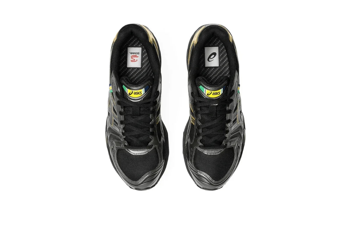 Asics Gel-Kayano 14 x Senna Black Gold Preto - 44SHOES