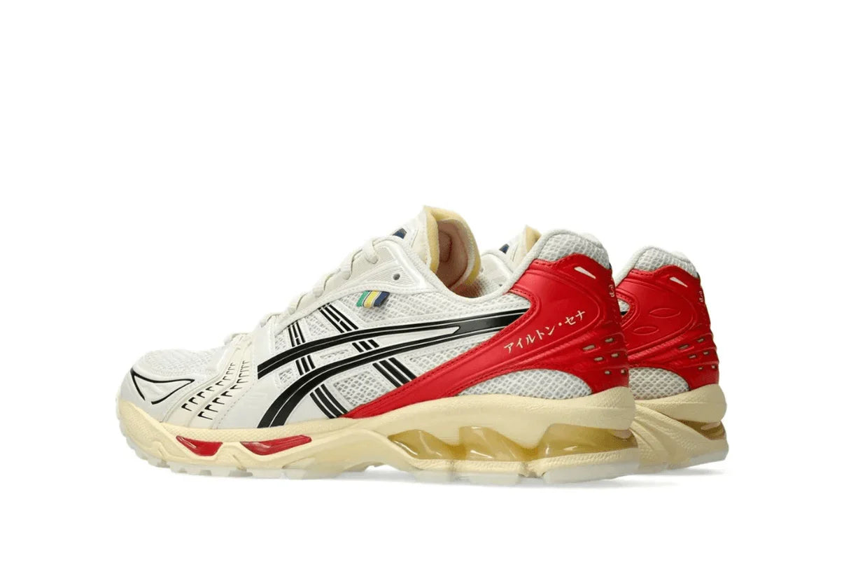 Asics Gel-Kayano 14 x Senna White Red Branco - 44SHOES