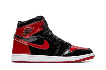 Air Jordan 1 High Patent Bred Vermelho - 44SHOES