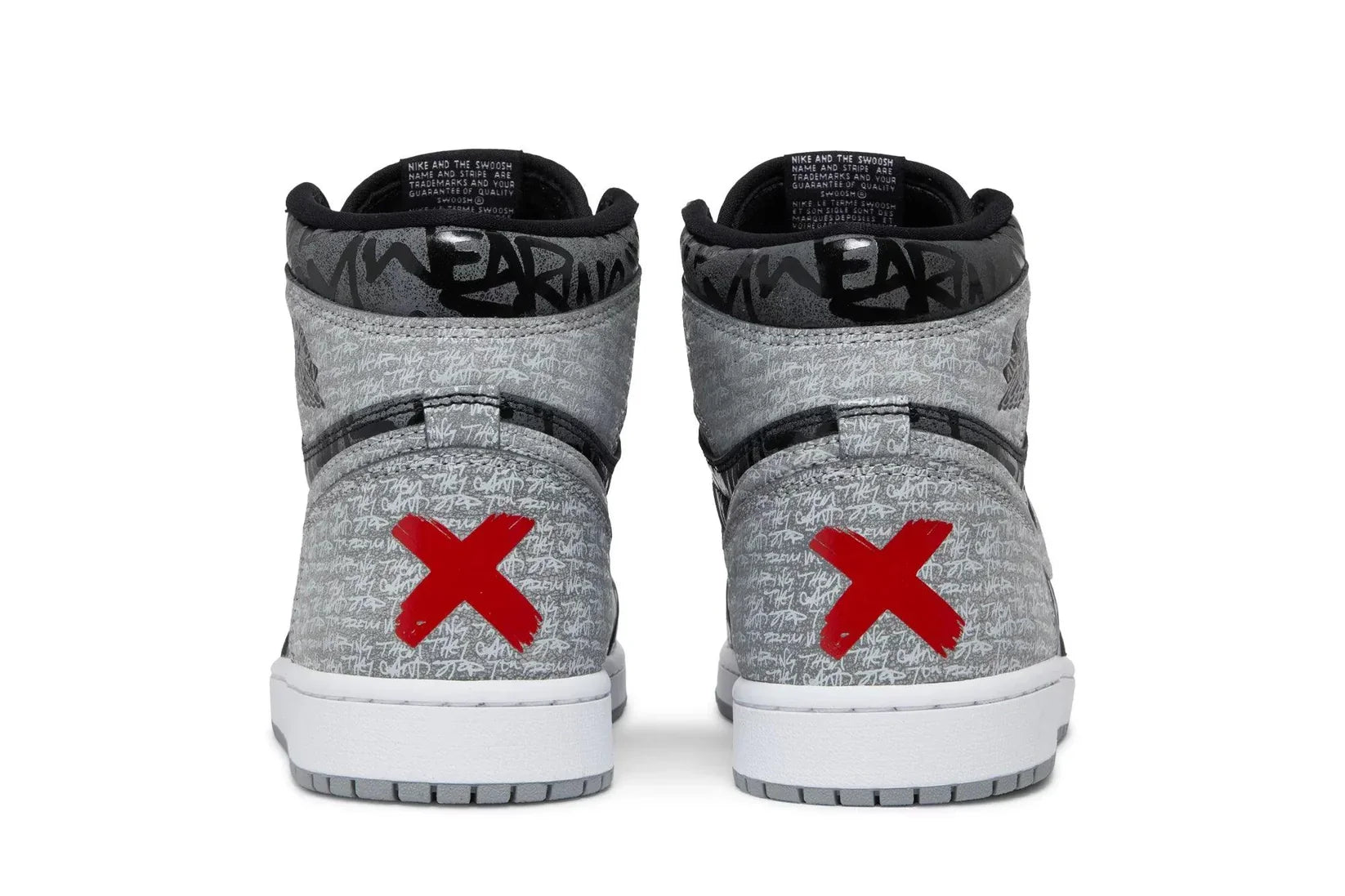 Air Jordan 1 High Og Rebellionaire Cinza - 44SHOES