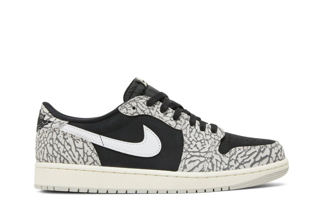 Air Jordan 1 Retro Low OG 'Black Cement' Preto - 44SHOES