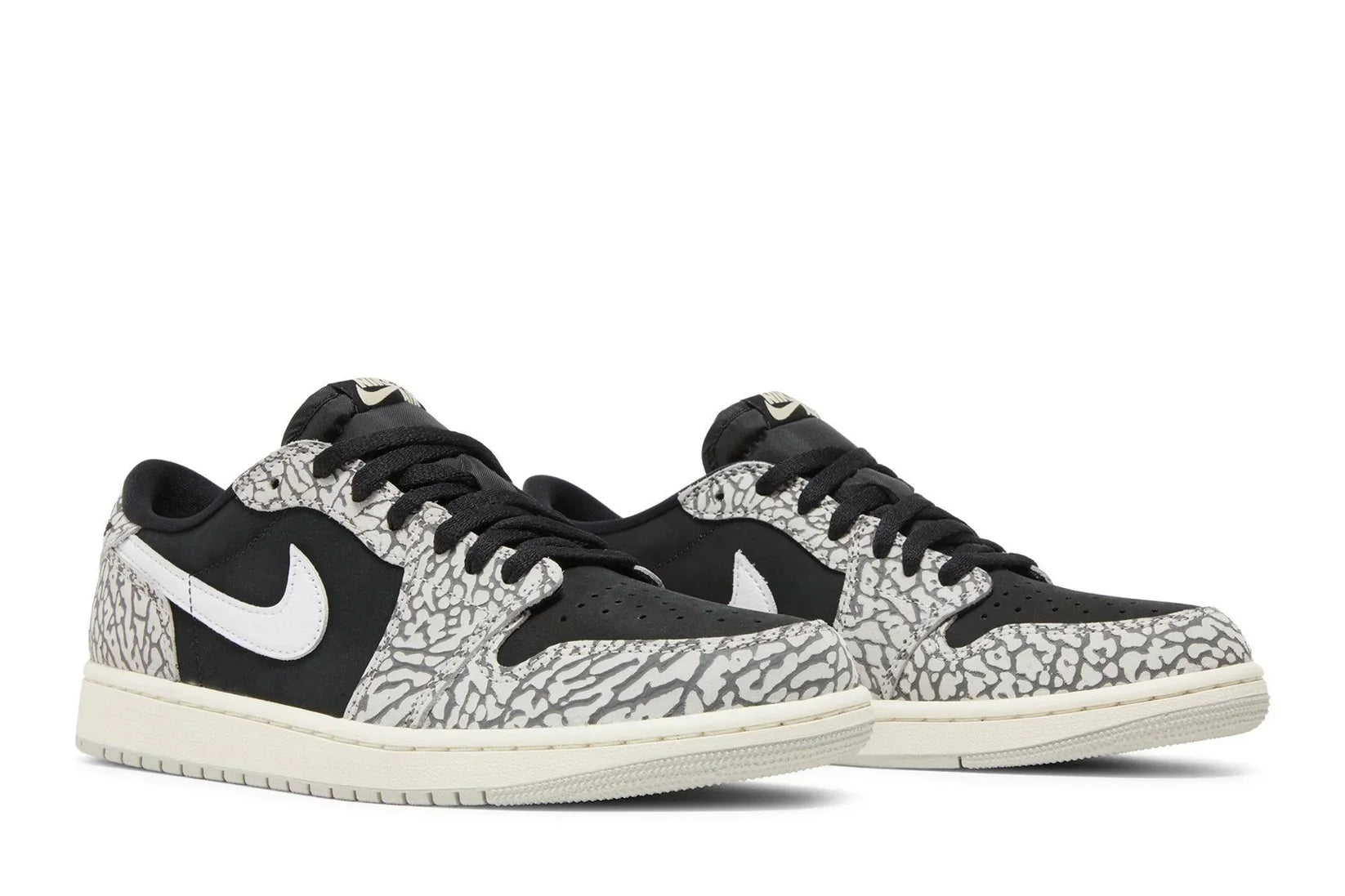 Air Jordan 1 Retro Low OG 'Black Cement' Preto - 44SHOES
