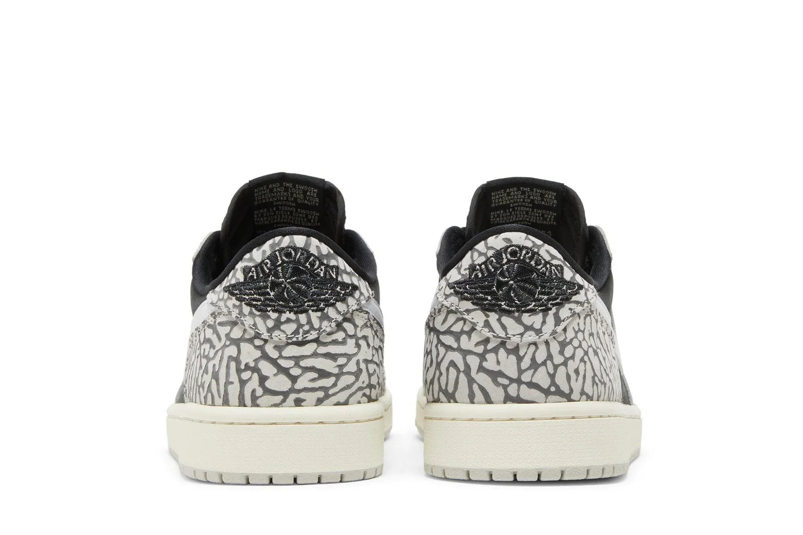 Air Jordan 1 Retro Low OG 'Black Cement' Preto - 44SHOES