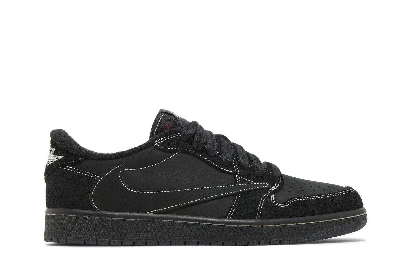 Travis Scott x Air Jordan 1 Low OG SP 'Black Phantom' Preto - 44SHOES
