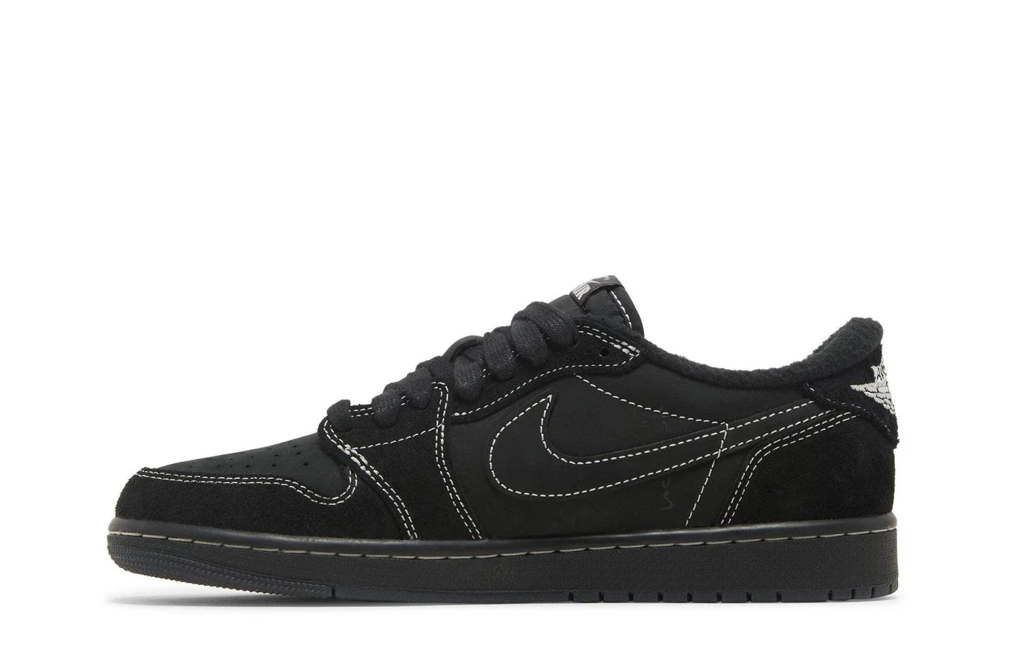 Travis Scott x Air Jordan 1 Low OG SP 'Black Phantom' Preto - 44SHOES