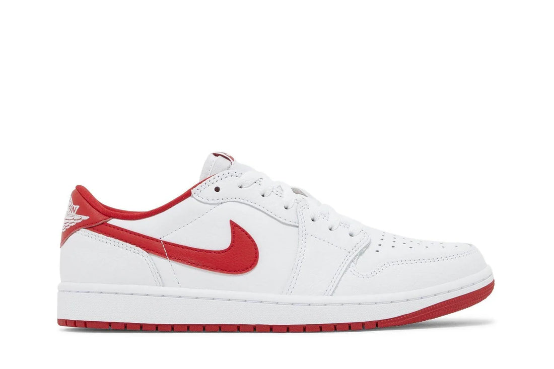 Jordan 1 Retro Low OG University Red Branco - 44SHOES
