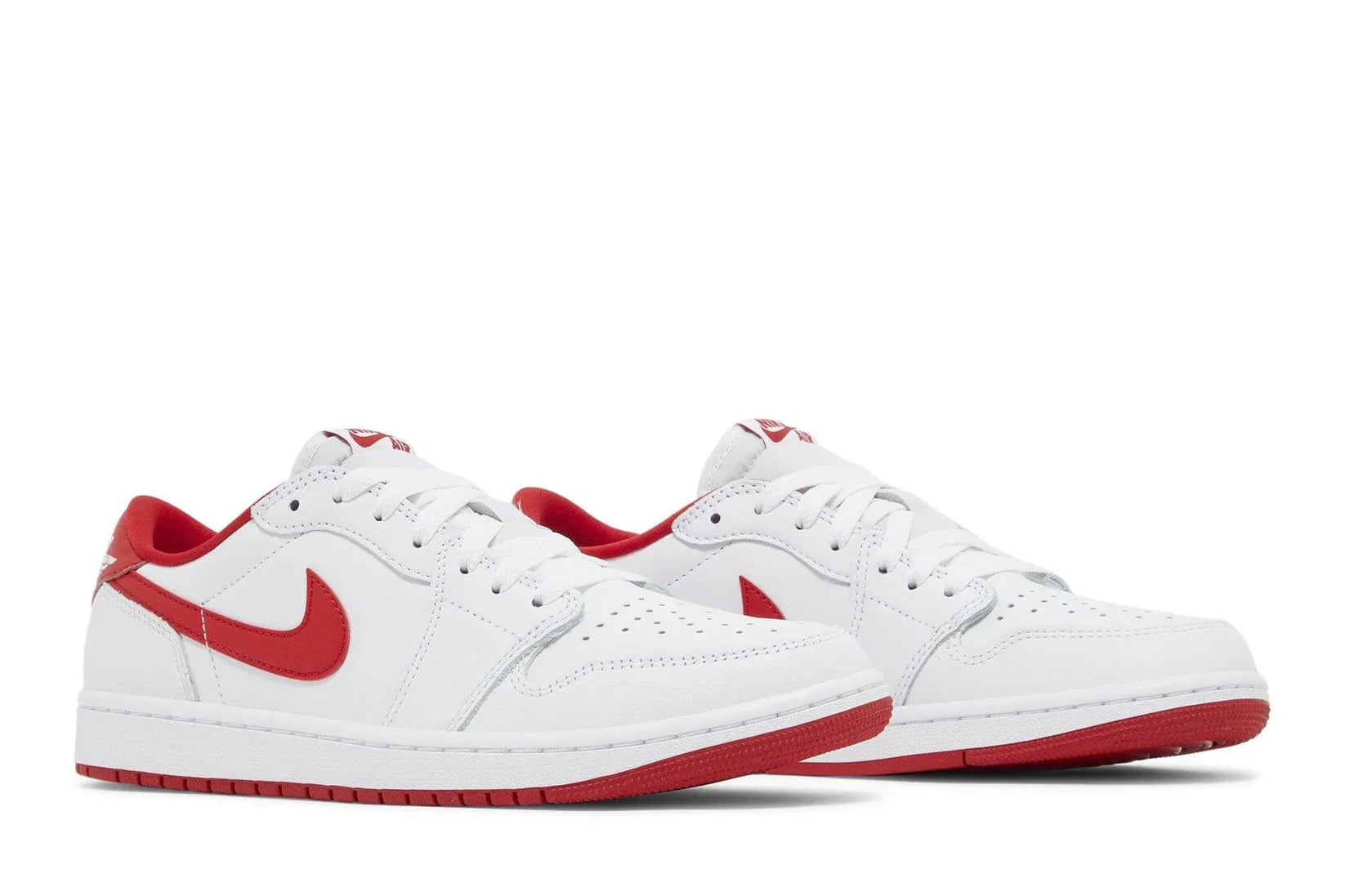 Jordan 1 Retro Low OG University Red Branco - 44SHOES