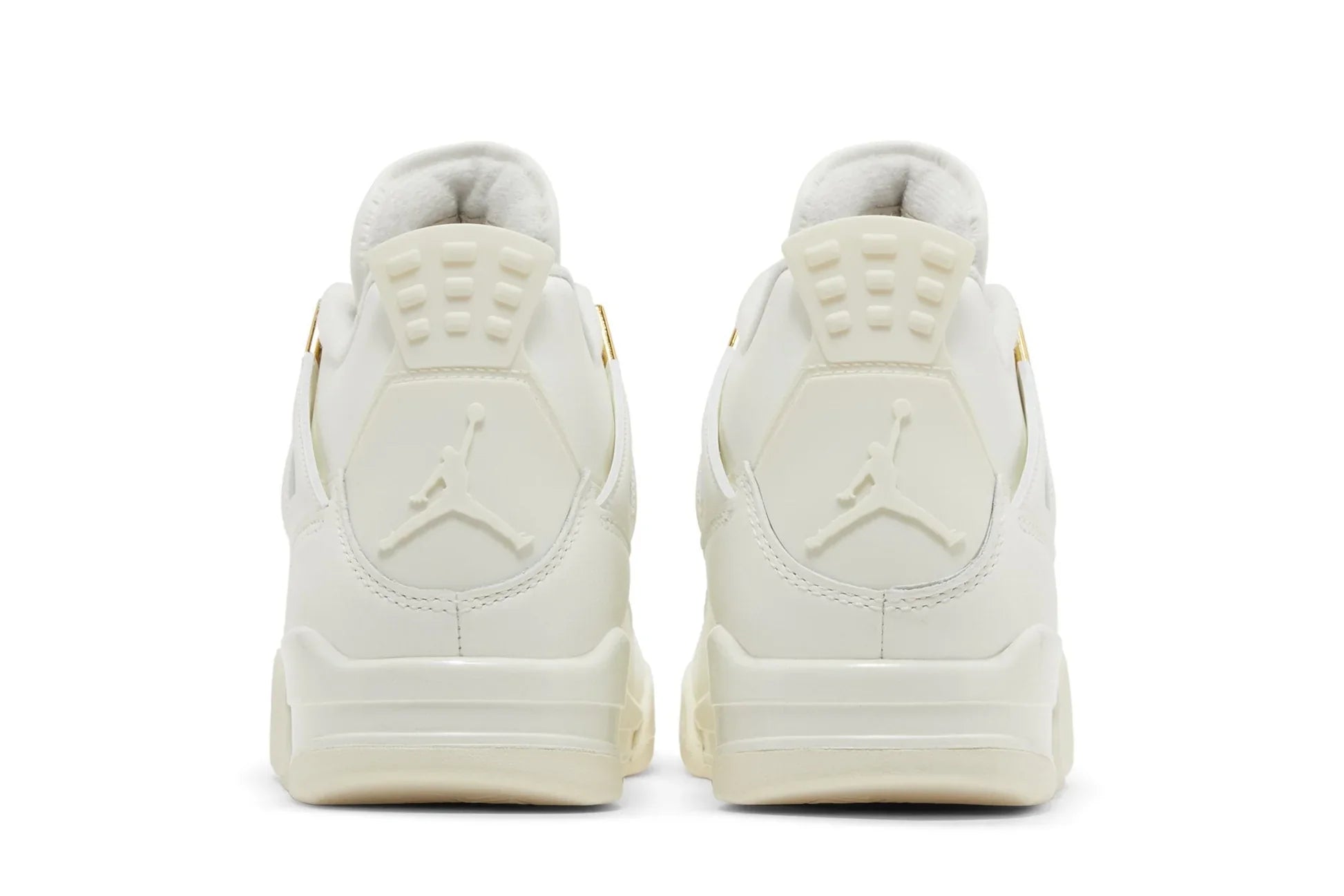 Air Jordan 4 Retro Metallic Gold Branco - 44SHOES
