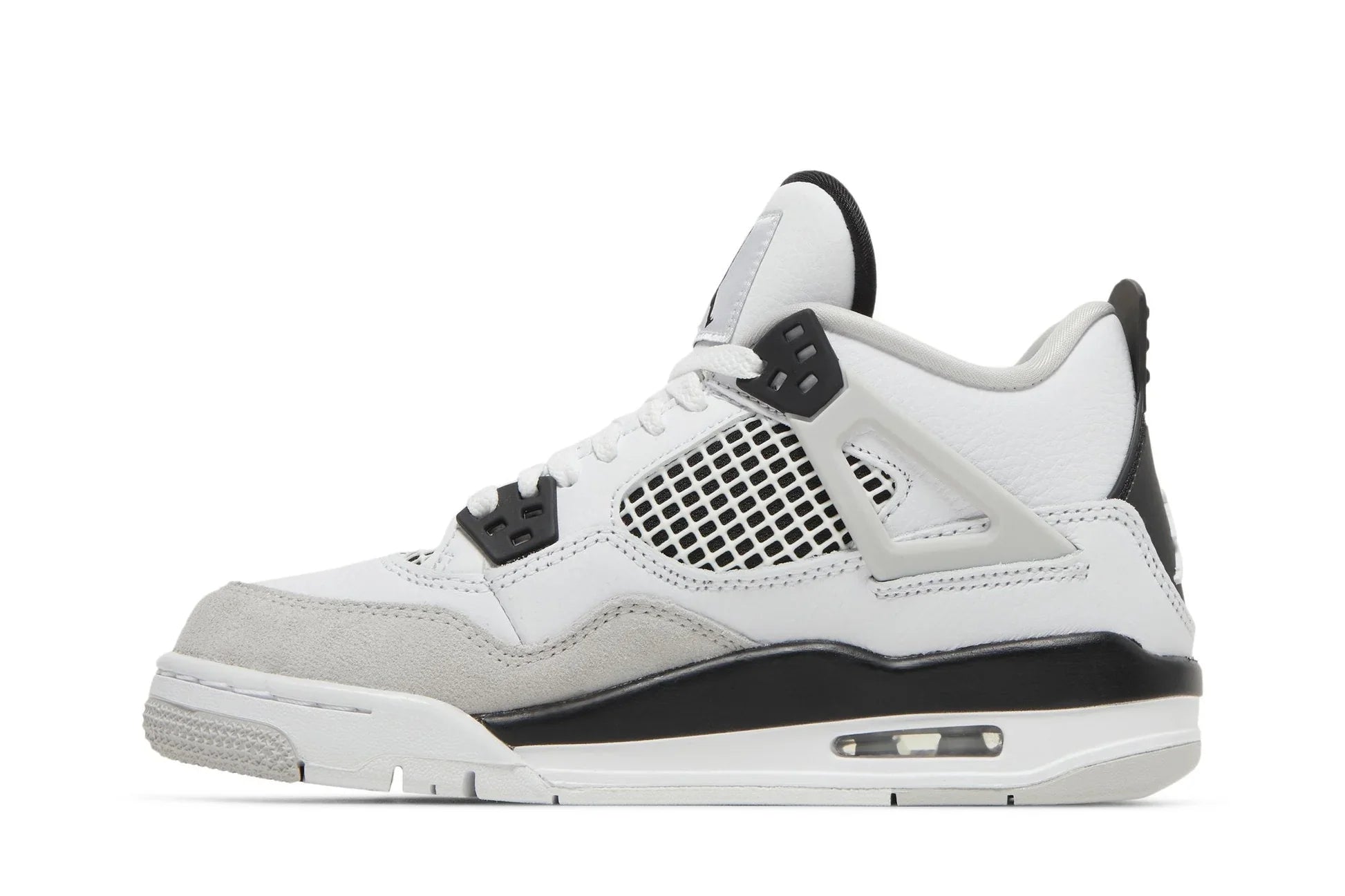 Air Jordan 4 Retro "Military Black" Branco - 44SHOES