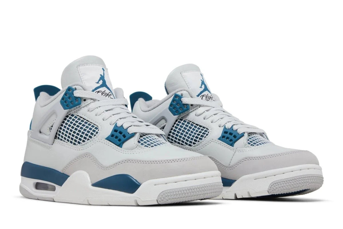 Air Jordan 4 Retro Military Blue Branco - 44SHOES