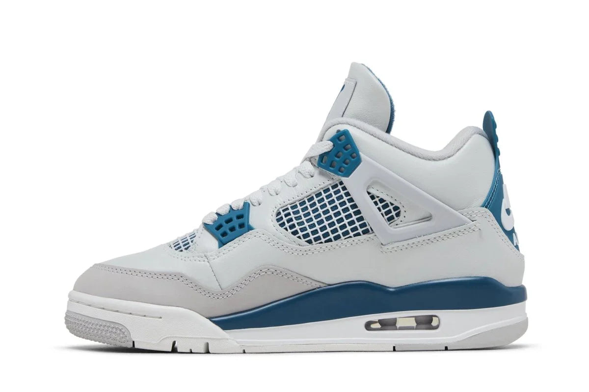 Air Jordan 4 Retro Military Blue Branco - 44SHOES