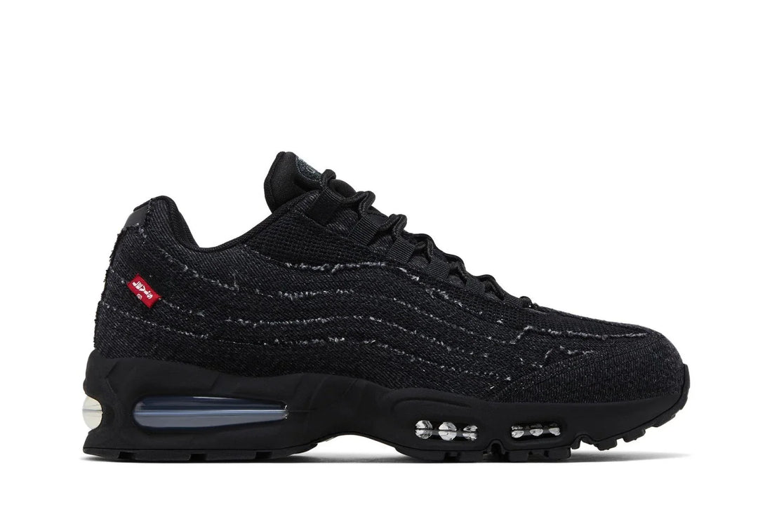 Levi's x Nike Air Max 95 OG Black Anthracite Denim Preto - 44SHOES