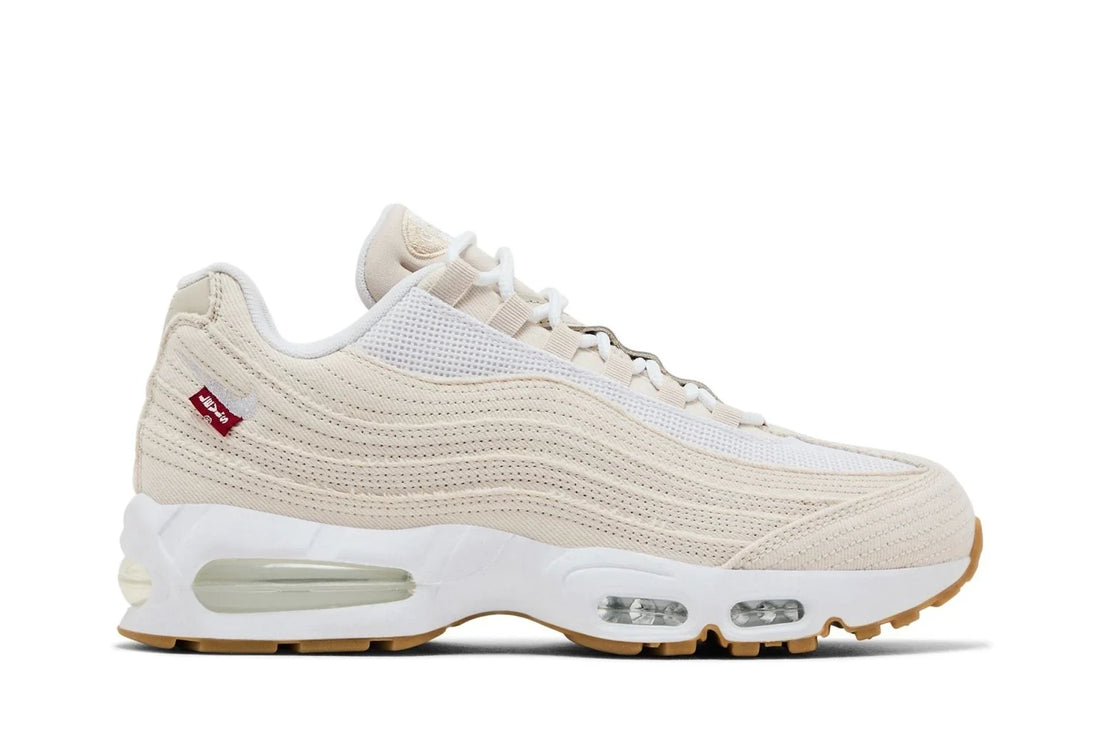 Levi's x Nike Air Max 95 OG Light Orewood Brown Denim Branco - 44SHOES