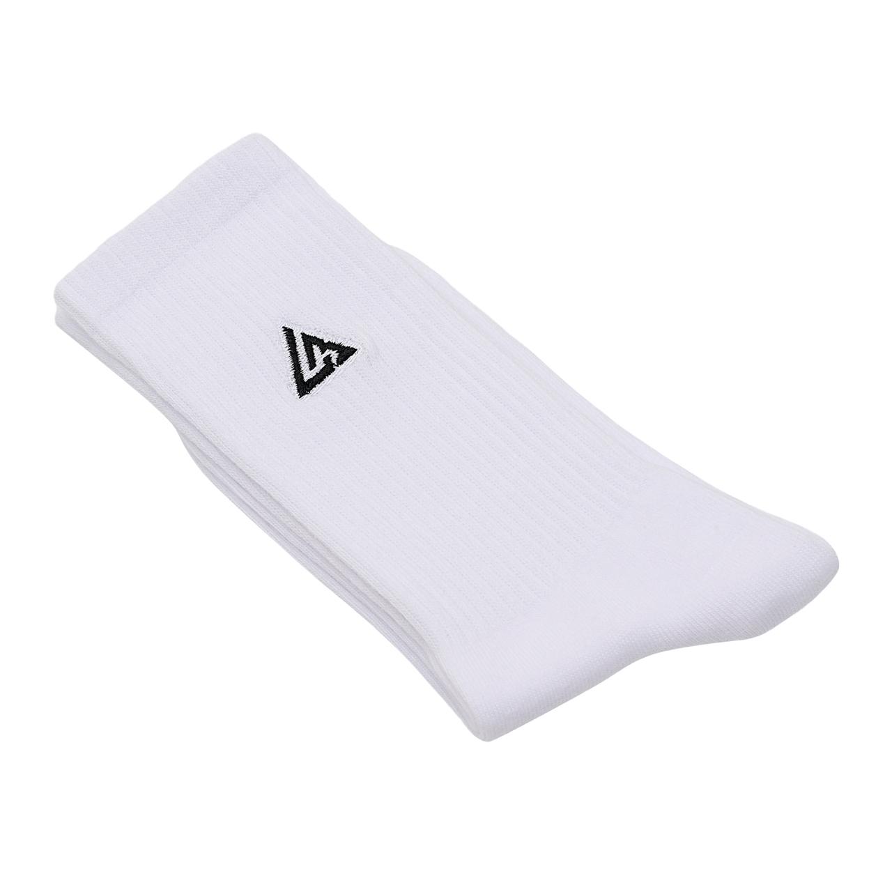 Meias 44SHOES Essentials Branco com Logotipo Preto (Pack com 2 Pares) - 44SHOES