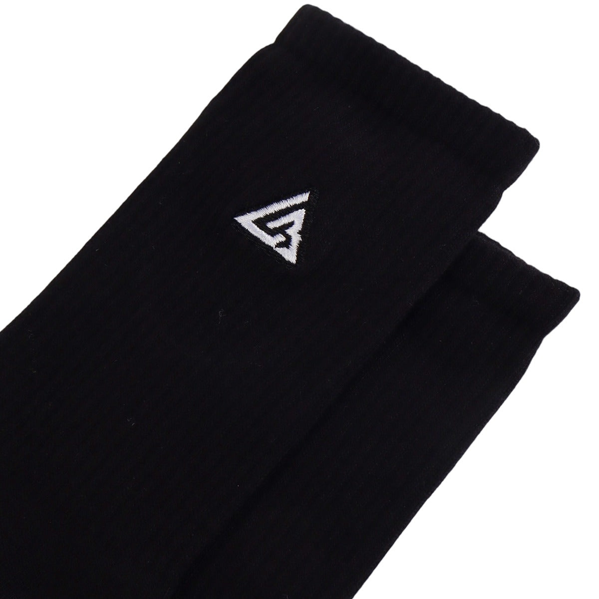 Meias 44SHOES Essentials Preto com Logotipo Branco (Pack com 2 Pares) - 44SHOES