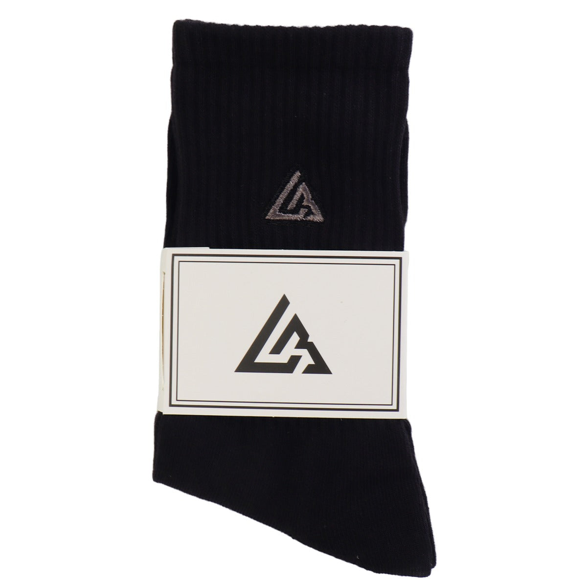 Meias 44SHOES Signature Preto com Logotipo Prata (Pack com 2 Pares) - 44SHOES