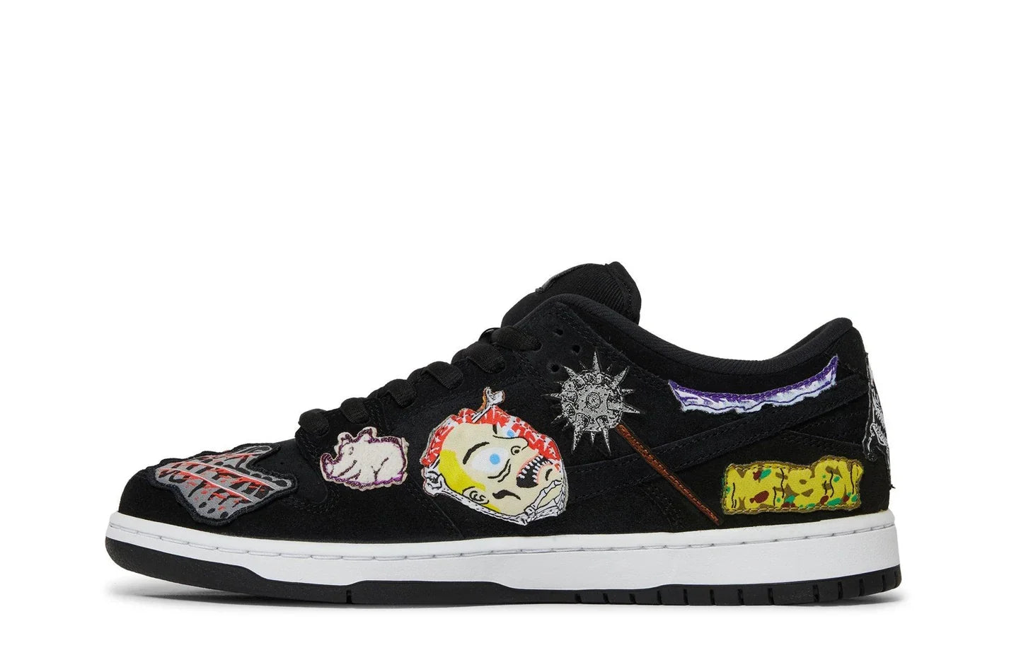Neckface x Nike SB Dunk Low Pro Black Preto - 44SHOES