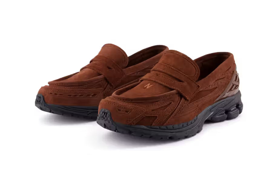 New Balance 1906L Rich Oak Suede Camurça Slip-on Marrom - 44SHOES