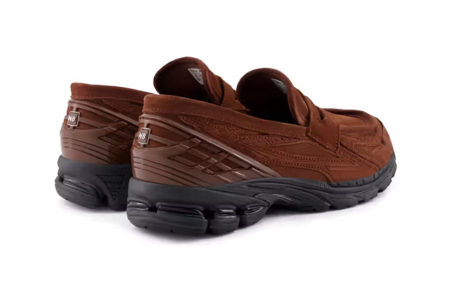 New Balance 1906L Rich Oak Suede Camurça Slip-on Marrom - 44SHOES