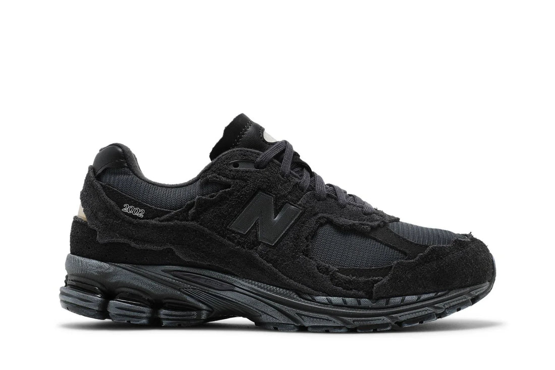 New Balance 2002R Protection Pack Phantom Cinza Camurça Mesh Preto - 44SHOES