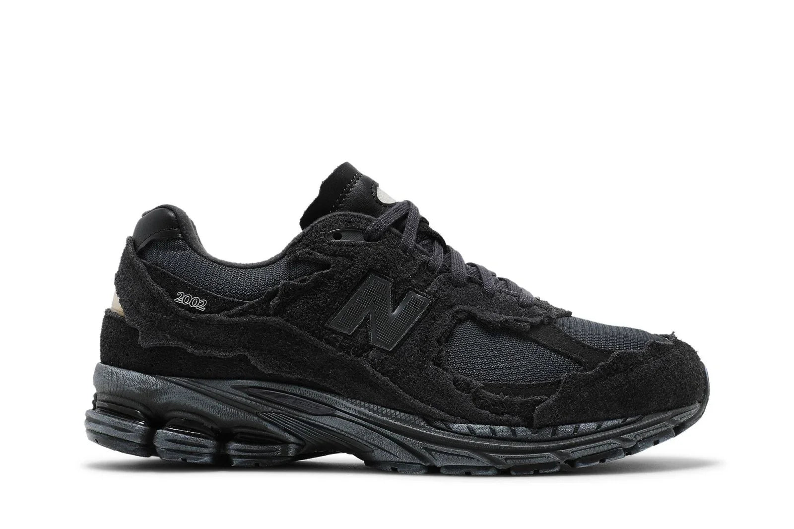 New Balance 2002R Protection Pack Phantom Cinza Camurça Mesh Preto - 44SHOES