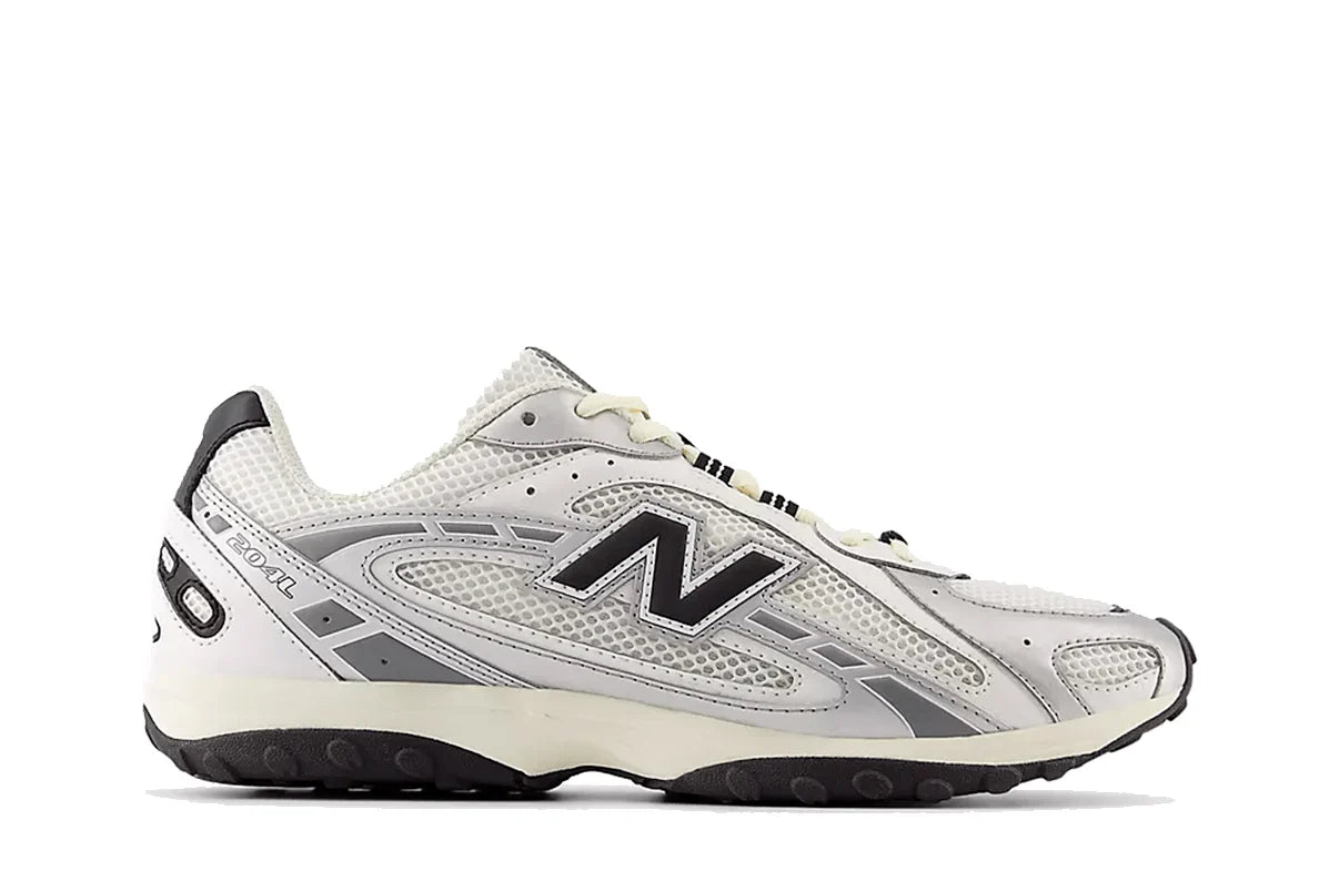 New Balance 204L Silver Metallic Black Prateado - 44SHOES