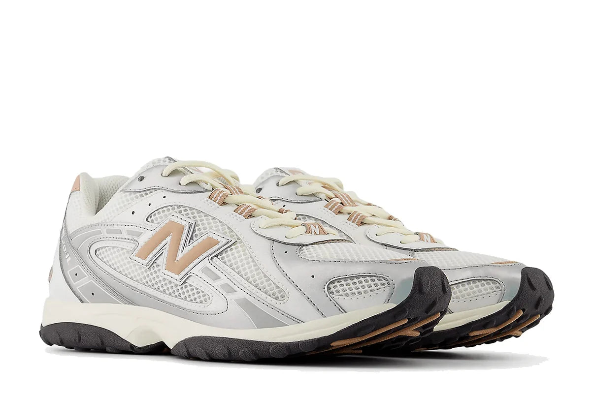 New Balance 204L Silver Metallic Flat Taupe Prateado - 44SHOES