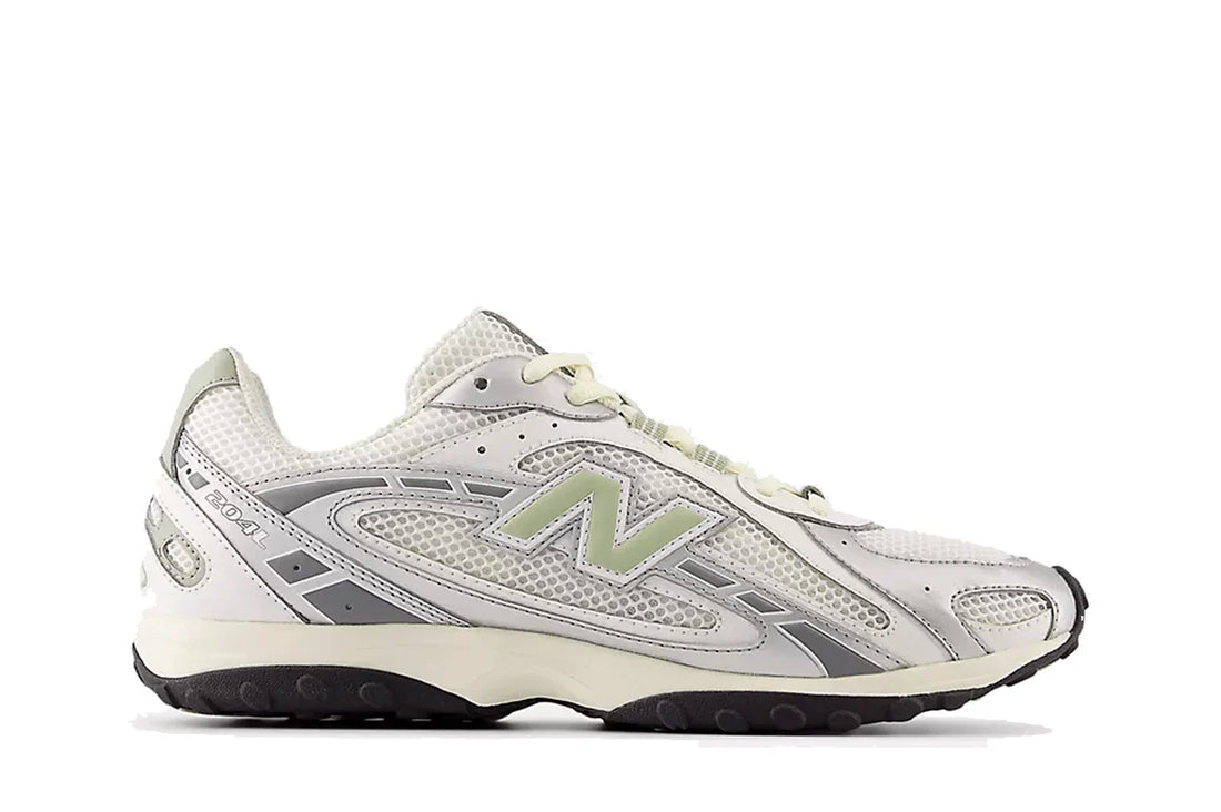 New Balance 204L Silver Metallic Sage Green Prateado - 44SHOES