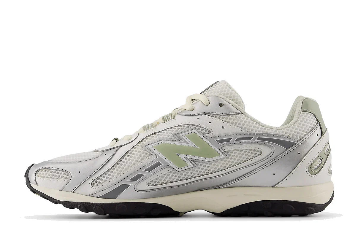 New Balance 204L Silver Metallic Sage Green Prateado - 44SHOES