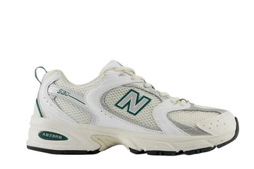 New Balance 530 Sea Salt White Marsh Green Branco - 44SHOES
