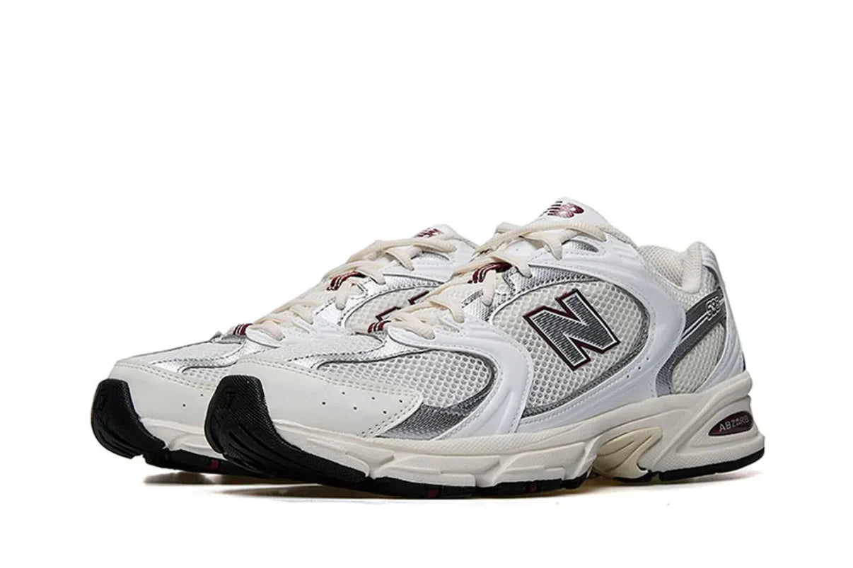 New Balance 530 Sea Salt White Mercury Red Branco - 44SHOES