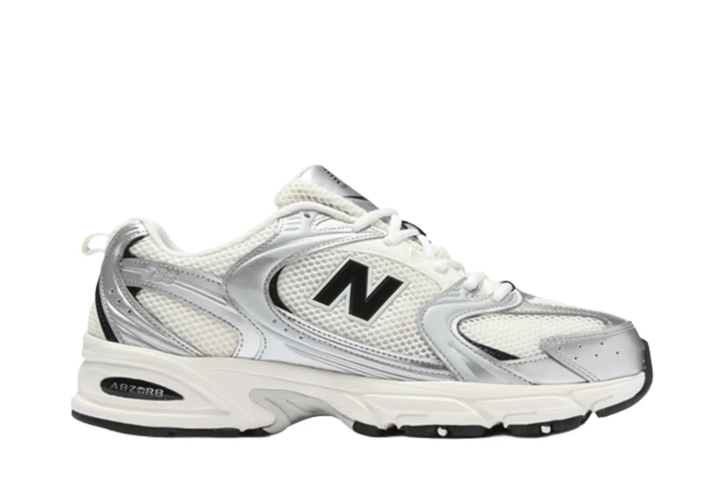 New Balance 530 Silver Black Cinza - 44SHOES