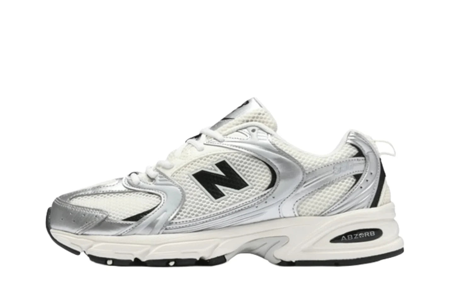New Balance 530 Silver Black Cinza - 44SHOES