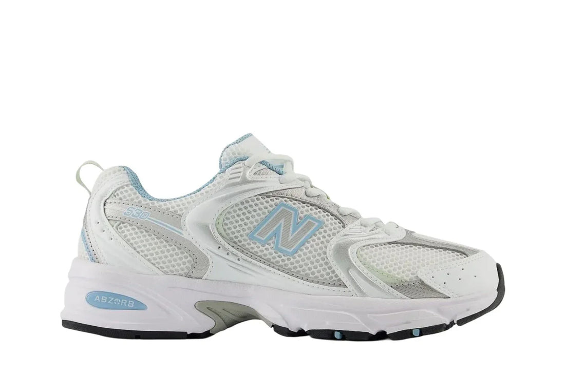 New Balance 530 White Chrome Blue Branco - 44SHOES