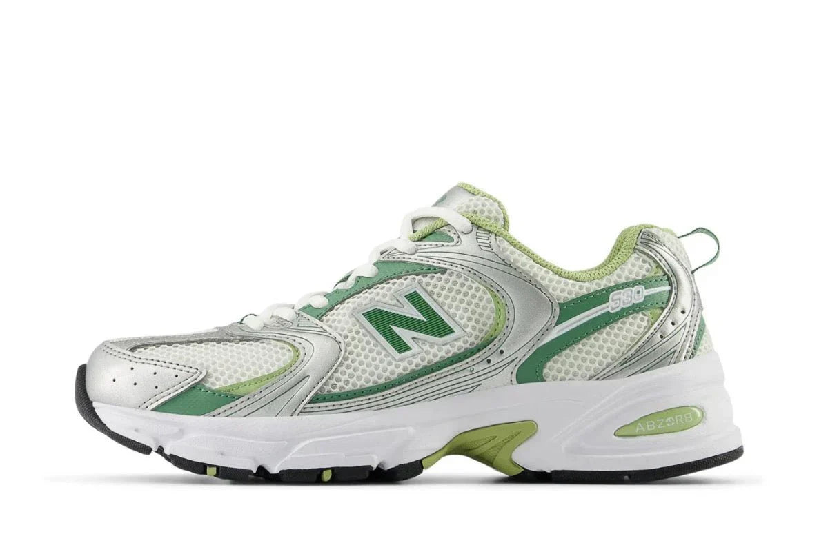 New Balance 530 White Green Matcha Verde - 44SHOES