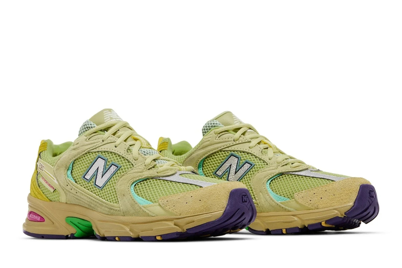 New Balance 530 x Salehe Bembury Prosperity Be The Prize Verde - 44SHOES