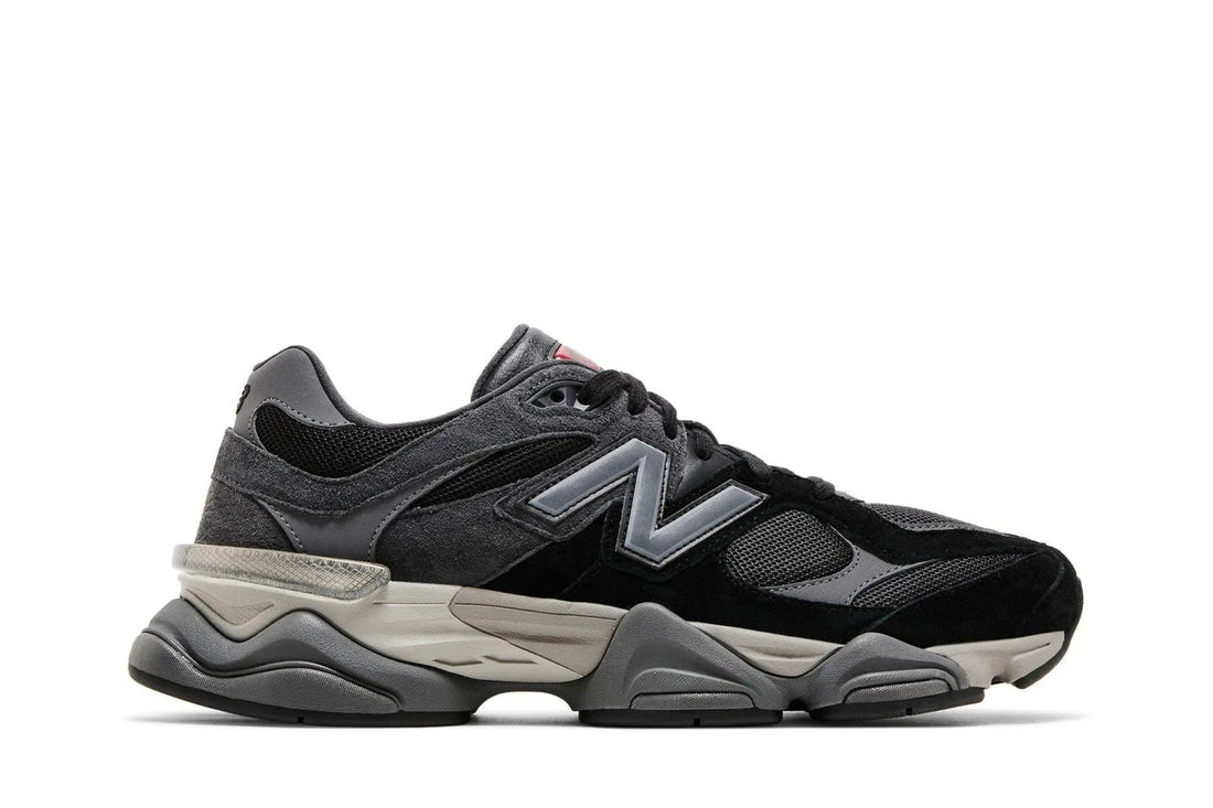 New Balance 9060 Black Castlerock Grey - 44SHOES