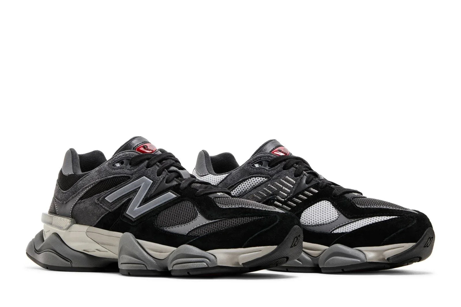 New Balance 9060 Black Castlerock Grey - 44SHOES