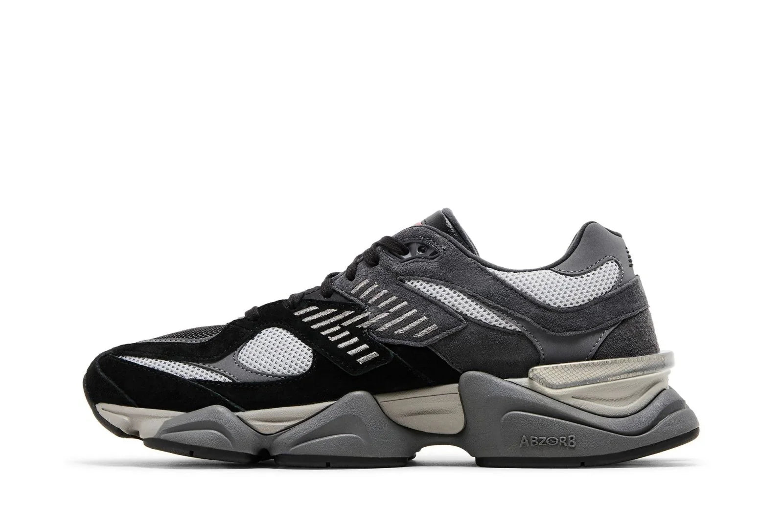 New Balance 9060 Black Castlerock Grey - 44SHOES