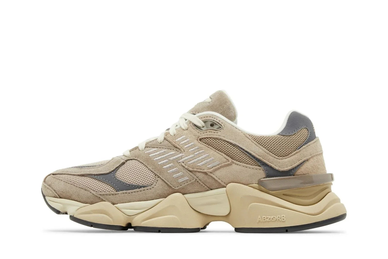 New Balance 9060 Driftwood Castlerock Marrom - 44SHOES