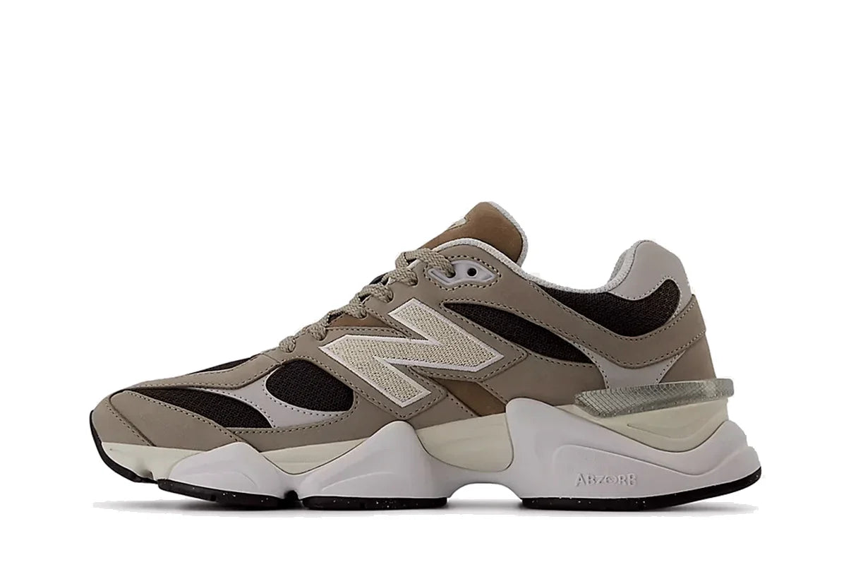 New Balance 9060 Fall Suedes Pack Arid Stone Marrom - 44SHOES