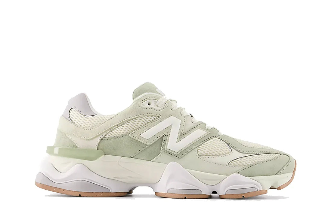 New Balance 9060 Garter Snake Pearl Grey Verde - 44SHOES