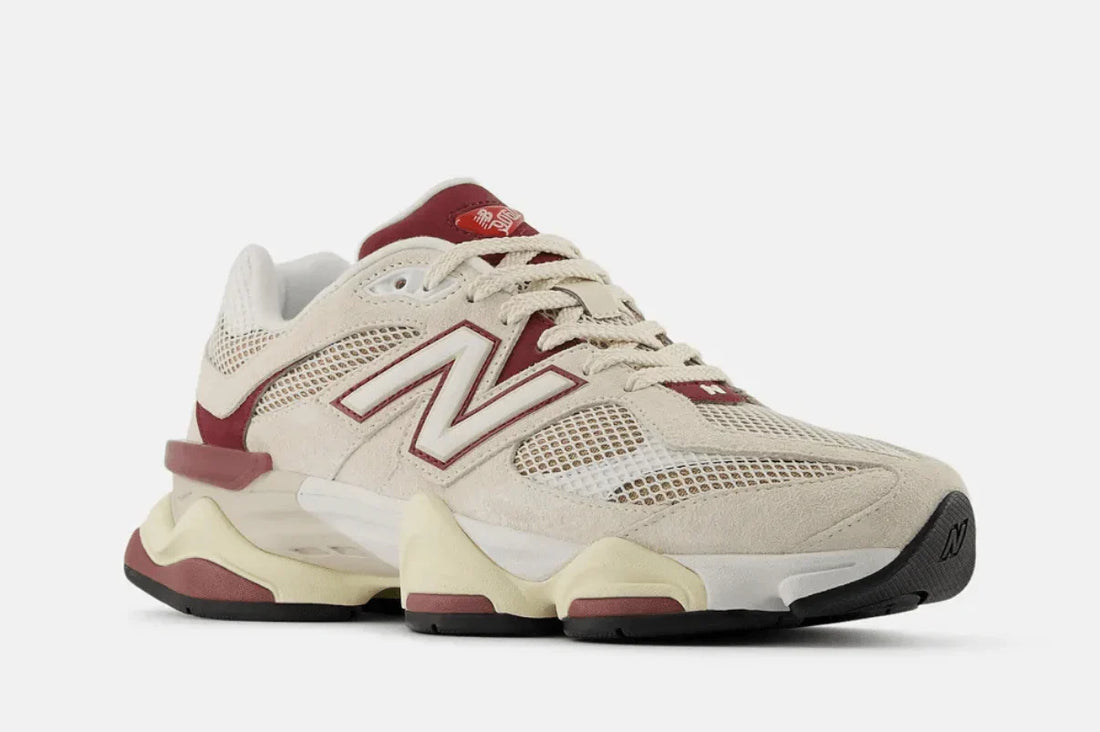 New Balance 9060 'Linen Burgundy' Bege - 44SHOES