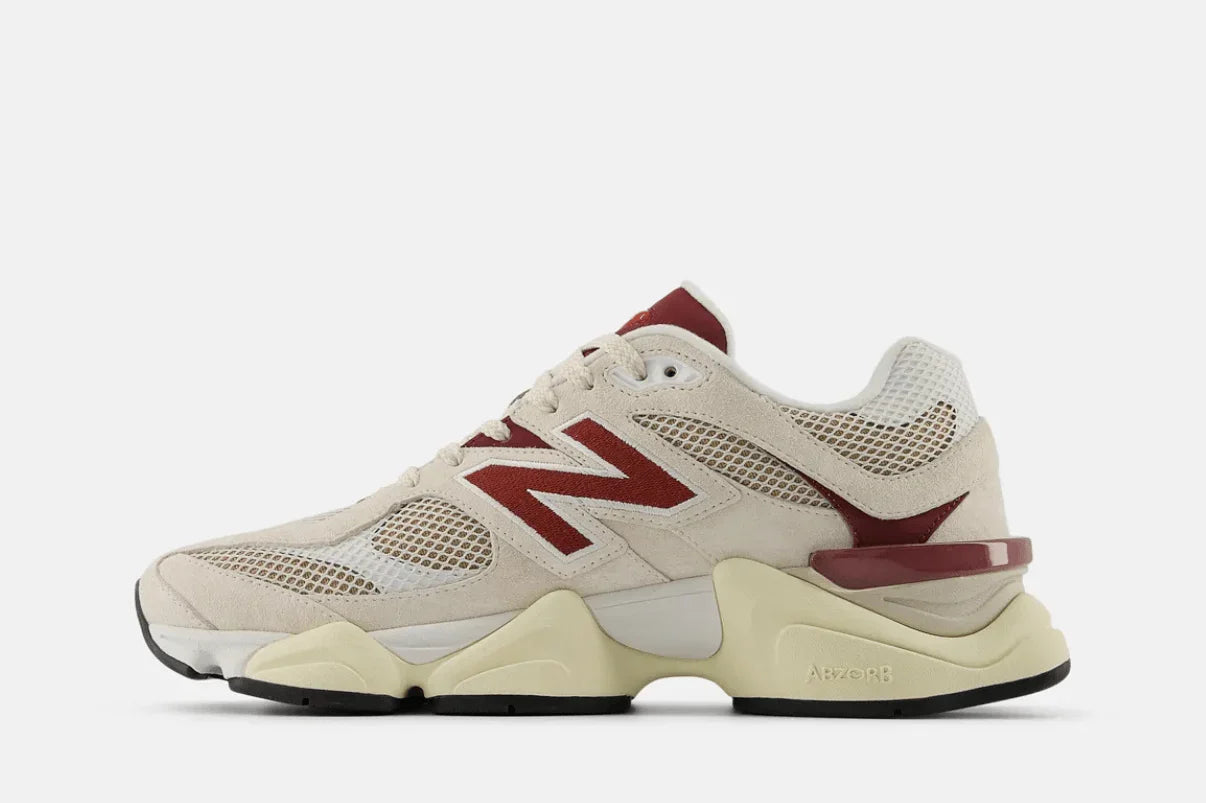 New Balance 9060 'Linen Burgundy' Bege - 44SHOES