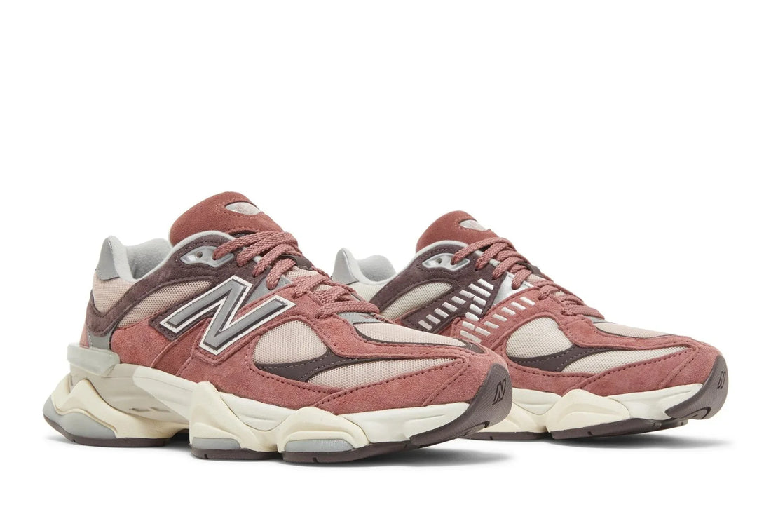 New Balance 9060 Mineral Red Truffle Rain Cloud Vermelho - 44SHOES