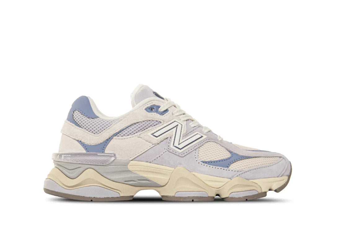 New Balance 9060 Pearl Grey Linen Azul - 44SHOES