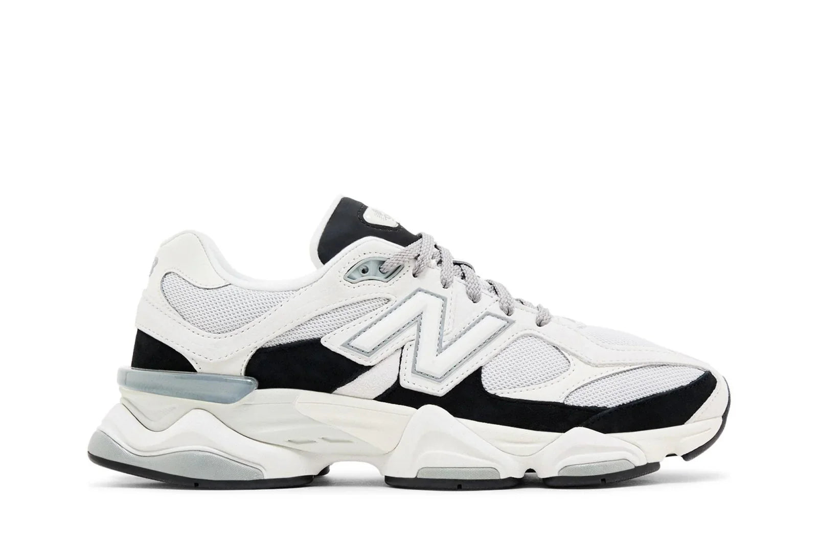 New Balance 9060 Reflection Black Suede Branco - 44SHOES