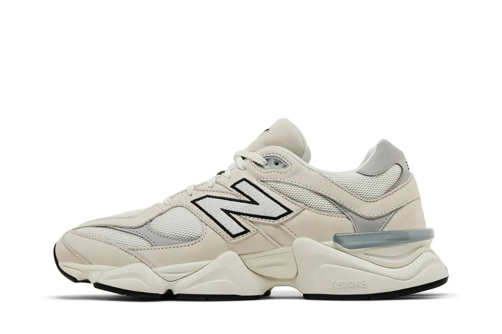 New Balance 9060 Sea Salt Raincloud Cinza - 44SHOES