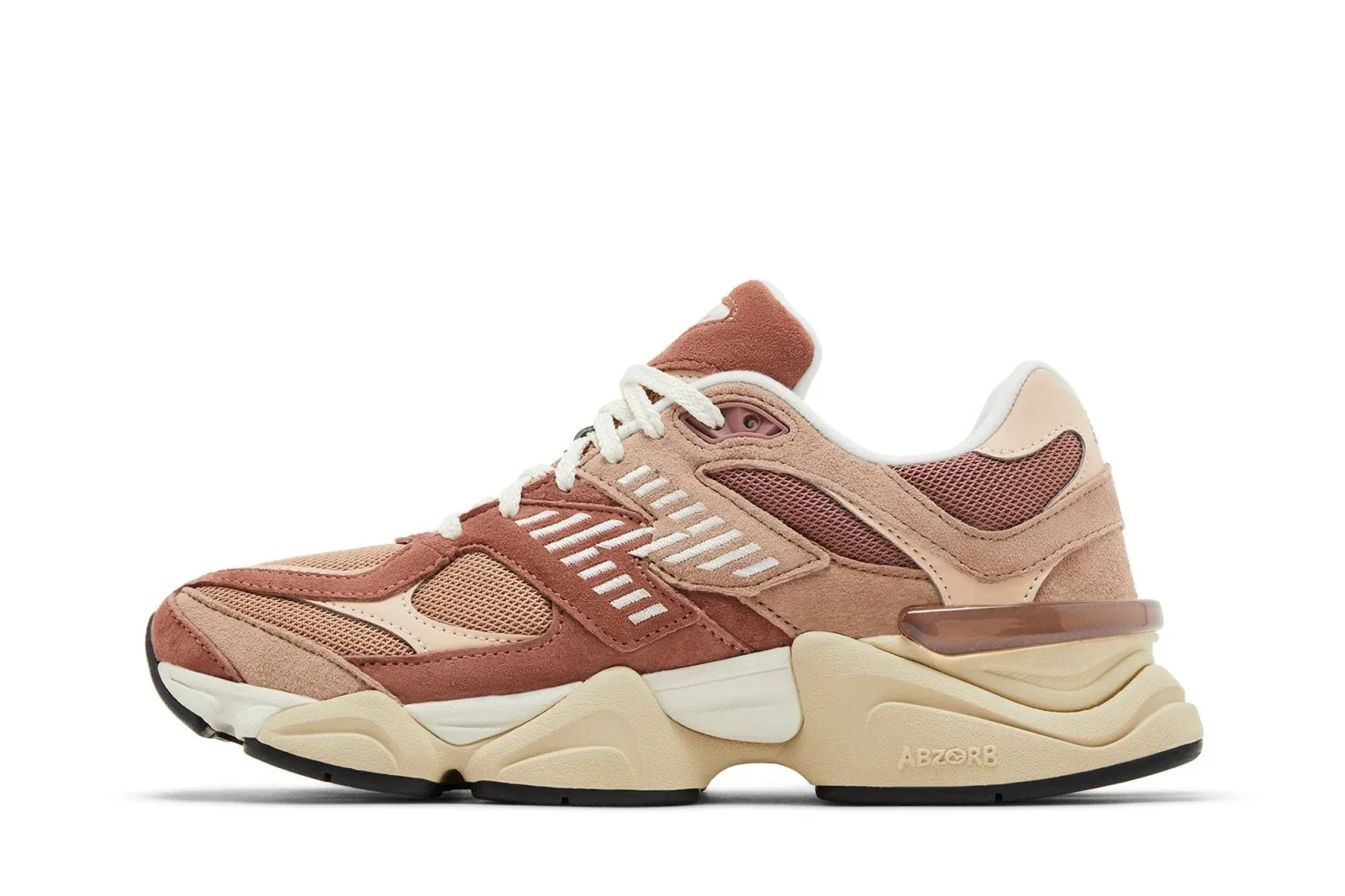 New Balance 9060 Sparrow Flat Taupe Marrom - 44SHOES