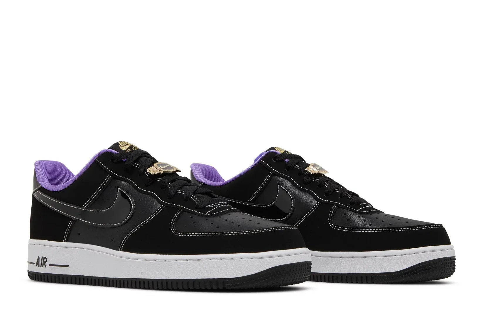 Nike Air Force 1 Low World Champ Lakers Preto - 44SHOES
